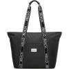 imageG4Free Beach Bag Waterproof Beach Bags for Women Personalized Strap Tote Bag for Women Birthday GiftsBlack