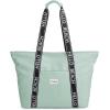 imageG4Free Beach Bag Waterproof Beach Bags for Women Personalized Strap Tote Bag for Women Birthday GiftsGreen