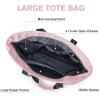 imageG4Free Beach Bag Waterproof Beach Bags for Women Personalized Strap Tote Bag for Women Birthday GiftsPink