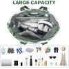 imageG4Free Beach Bag Waterproof Sandproof Beach Tote Bag Large Capacity Foldable for WomenLeaf
