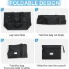 imageG4Free Beach BagWaterproof Beach Tote Pool Bags for WomenCompatible with Stanley CupFoldablefor Weekender TravelBlack