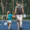 imageG4Free Pickleball Backpack Mens ampamp Womens Adjustable Crossbody Sling Bag Lightweight Paddle BagBlack