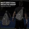 imageG4Free Pickleball Bag Crossbody Sling Bag for Men Women Pickleball Backpack Pickle Ball Paddle Bag Gifts for SportsIvory