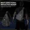 imageG4Free Pickleball Bag Crossbody Sling Bag for Men Women Pickleball Backpack Pickle Ball Paddle Bag Gifts for SportsLight Grey
