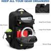 imageG4Free Pickleball Bag Fits 2 to 6 Paddles Large Pickleball Backpack with Fence Hook for Men and WomenBlackBlack