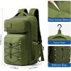 imageG4Free Pickleball Bag Fits 2 to 6 Paddles Large Pickleball Backpack with Fence Hook for Men and WomenBlackGreen