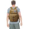 imageG4Free Pickleball Bag Fits 2 to 6 Paddles Large Pickleball Backpack with Fence Hook for Men and WomenBlackKhaki