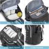 imageG4Free Pickleball Bag Pickleball Backpack for Women and Men Padel Bag Fits 2 to 4 Paddles Gifts for Pickleball LoversDark Grey