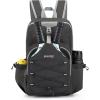 imageG4Free Pickleball Bag Pickleball Backpack for Women and Men Padel Bag Fits 2 to 4 Paddles Gifts for Pickleball LoversDark Grey