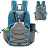 imageG4Free Pickleball Bag Pickleball Backpack for Women and Men Padel Bag Fits 2 to 4 Paddles Gifts for Pickleball LoversTeal Blue