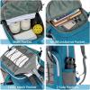 imageG4Free Pickleball Bag Pickleball Backpack for Women and Men Padel Bag Fits 2 to 4 Paddles Gifts for Pickleball LoversTeal Blue