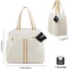 imageG4Free Pickleball Bag Pickleball Bag Tote for Women and MenIvory