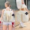 imageG4Free Pickleball Bag Pickleball Bag Tote for Women and MenIvory