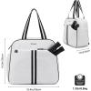 imageG4Free Pickleball Bag Pickleball Bag Tote for Women and MenWhite