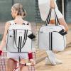 imageG4Free Pickleball Bag Pickleball Bag Tote for Women and MenWhite
