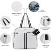 imageG4Free Pickleball Bag Pickleball Bag Tote for Women and MenWhite