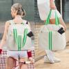 imageG4Free Pickleball Bag Pickleball Bag Tote for Women and Menivory  Green