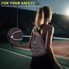 imageG4Free Pickleball Sling Bag for Women  Lightweight Crossbody Sports BagPink