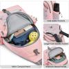 imageG4Free Pickleball Sling Bag for Women  Lightweight Crossbody Sports BagPink