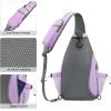 imageG4Free Pickleball Sling Bag for Women  Lightweight Crossbody Sports BagPurple