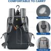 imagePickleball Backpack Fits 2 to 6 Paddles Large Pickleball Bag with Fence Hook for Men and Women Light GreyLight Grey