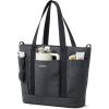 imageG4Free Large Canvas Tote Bag for Women with Zipper Fit 156quot Laptop Everything Tote Bags with Pockets for Work TravelBlack