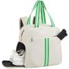 imageG4Free Pickleball Bag Pickleball Bag Tote for Women and Menivory  Green