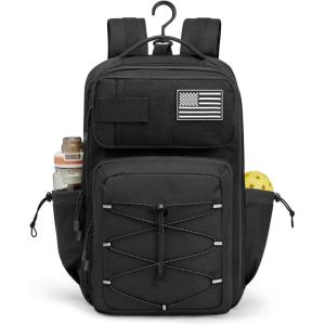 imageG4Free Pickleball Bag Fits 2 to 6 Paddles Large Pickleball Backpack with Fence Hook for Men and WomenBlackBlack