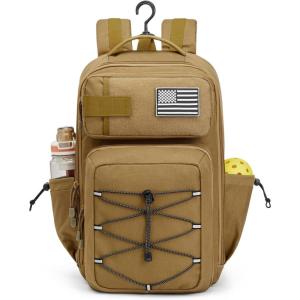 imageG4Free Pickleball Bag Fits 2 to 6 Paddles Large Pickleball Backpack with Fence Hook for Men and WomenBlackKhaki