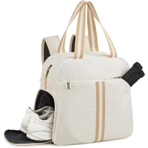 imageG4Free Pickleball Bag Pickleball Bag Tote for Women and MenIvory