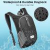 imageG4Free 10L Hiking Backpack Lightweight Small Hiking Daypack Small Outdoor Travel Foldable Shoulder BagBlack