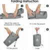 imageG4Free 10L Hiking Backpack Lightweight Small Hiking Daypack Small Outdoor Travel Foldable Shoulder BagGrey