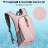 imageG4Free 10L Hiking Backpack Lightweight Small Hiking Daypack Small Outdoor Travel Foldable Shoulder BagPink