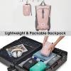imageG4Free 10L Hiking Backpack Lightweight Small Hiking Daypack Small Outdoor Travel Foldable Shoulder BagPink