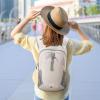 imageG4Free 12L Hiking Backpack Lightweight Small Hiking Daypack for Outdoor Travel Mini Foldable Shoulder BagIvorypolyester