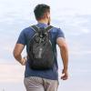 imageG4Free 24L Lightweight Packable Hiking Backpack Small Sport Travel Daypack Water Resistant for Women MenBlack