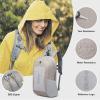 imageG4Free 24L Lightweight Packable Hiking Backpack Small Sport Travel Daypack Water Resistant for Women MenGrey