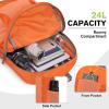 imageG4Free 24L Lightweight Packable Hiking Backpack Small Sport Travel Daypack Water Resistant for Women MenOrange