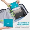 imageG4Free 24L Lightweight Packable Hiking Backpack Small Sport Travel Daypack Water Resistant for Women MenPeacock Blue