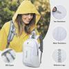 imageG4Free 24L Lightweight Packable Hiking Backpack Small Sport Travel Daypack Water Resistant for Women MenWhite