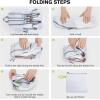 imageG4Free 24L Lightweight Packable Hiking Backpack Small Sport Travel Daypack Water Resistant for Women MenWhite