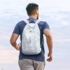 imageG4Free 24L Lightweight Packable Hiking Backpack Small Sport Travel Daypack Water Resistant for Women MenWhite