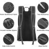 imageG4Free 24L Packable Hiking Backpack Lightweight Foldable Small Sport Travel Daypack Water Resistant for Women MenBlack