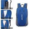 imageG4Free 24L Packable Hiking Backpack Lightweight Foldable Small Sport Travel Daypack Water Resistant for Women MenBlue