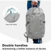 imageG4Free 35L Travel Daypack Waterproof Hiking Backpack for Camping Outdoor Sports Men Women Light GreyLight Grey