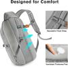imageG4Free 35L Travel Daypack Waterproof Hiking Backpack for Camping Outdoor Sports Men Women Light GreyLight Grey