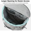 imageG4Free 35L Travel Daypack Waterproof Hiking Backpack for Camping Outdoor Sports Men Women Light GreyLight Grey