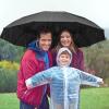 imageG4Free 42465462 Inch Large Golf Umbrella Compact Reverse Travel Umbrella 10 Ribs Windproof for Rain Double Canopy Automatic Open CloseBlack