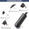 imageG4Free 42465462 Inch Large Golf Umbrella Compact Reverse Travel Umbrella 10 Ribs Windproof for Rain Double Canopy Automatic Open CloseBlack