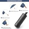 imageG4Free 42465462 Inch Large Golf Umbrella Compact Reverse Travel Umbrella 10 Ribs Windproof for Rain Double Canopy Automatic Open CloseBlue